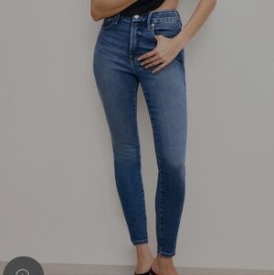 Good American Good Waist Blue796 Women's Jeans( Brand New ) Size:2